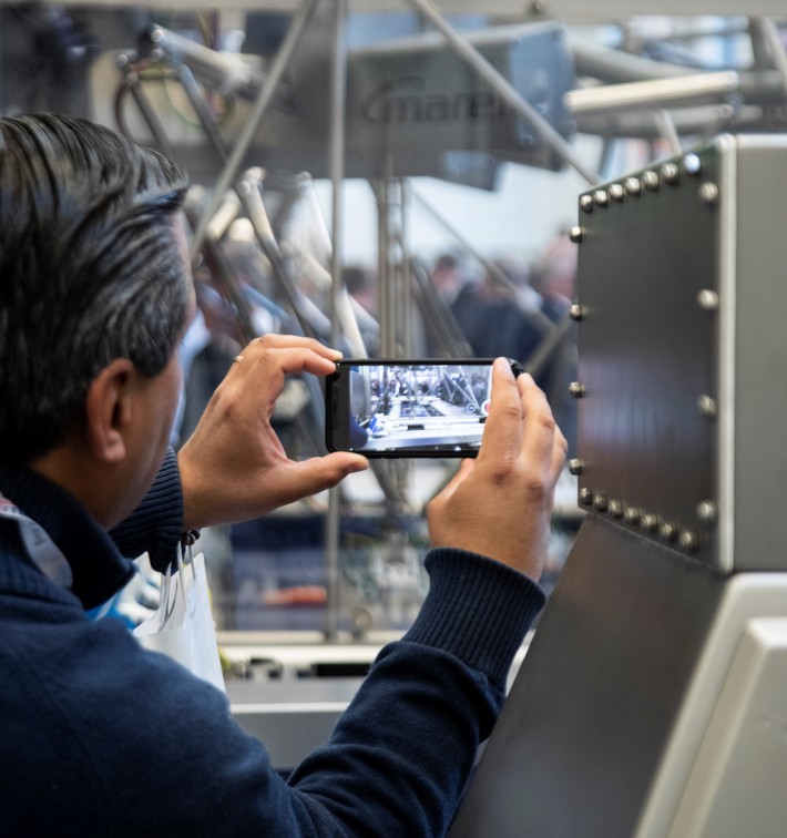 Display at Marel event