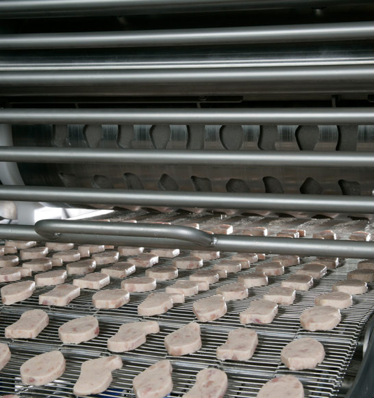 Forming Revoportioner Prepared Foods