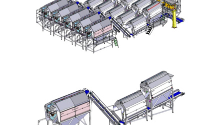 Modular trimming and separation line
