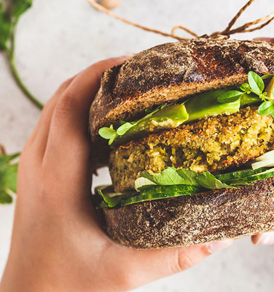 Plant Based Burger Vegan