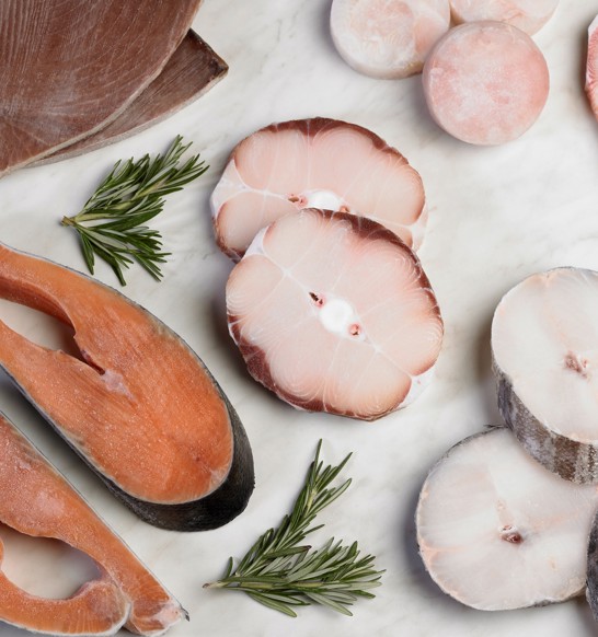 Different types of fish