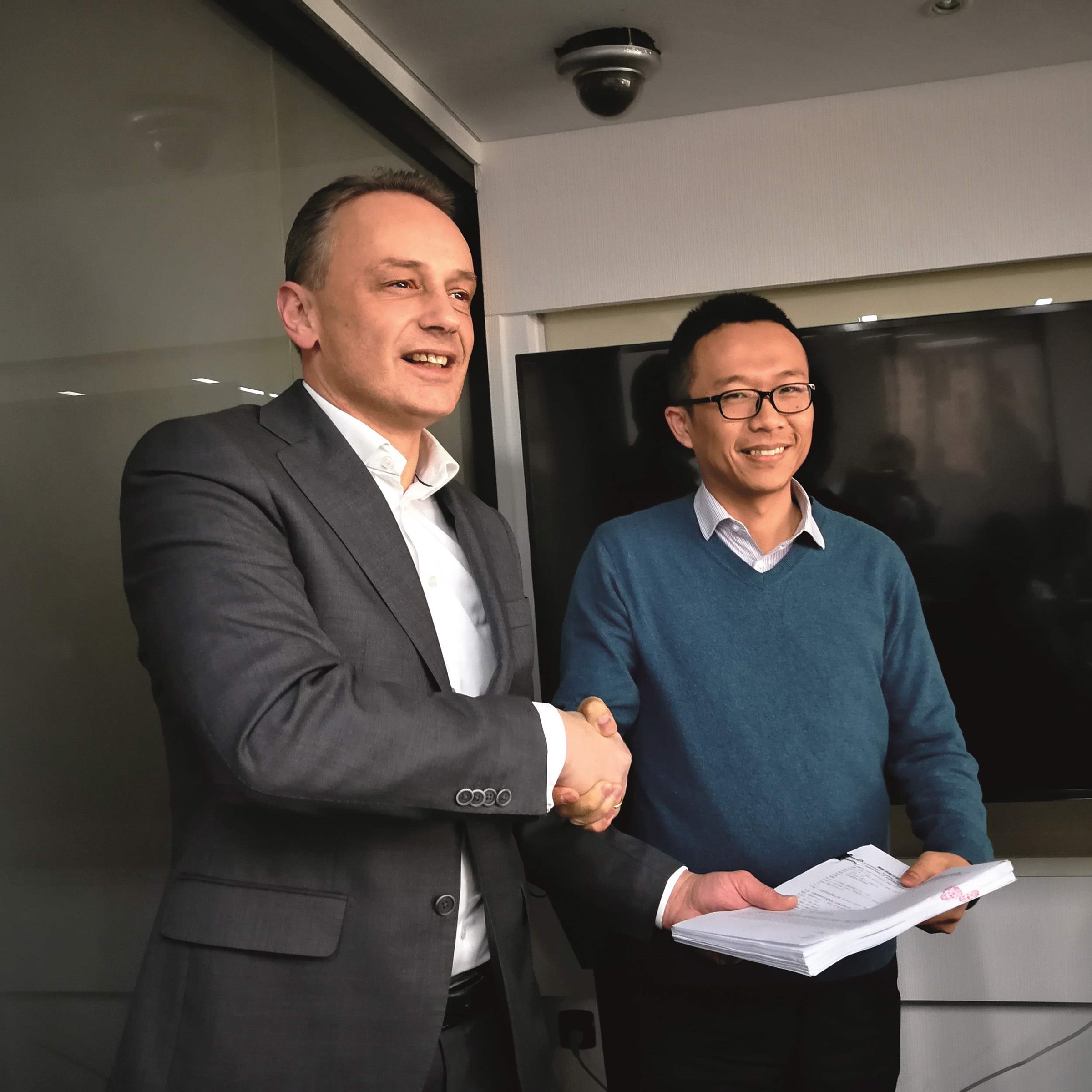 CP Hengshui Handshake