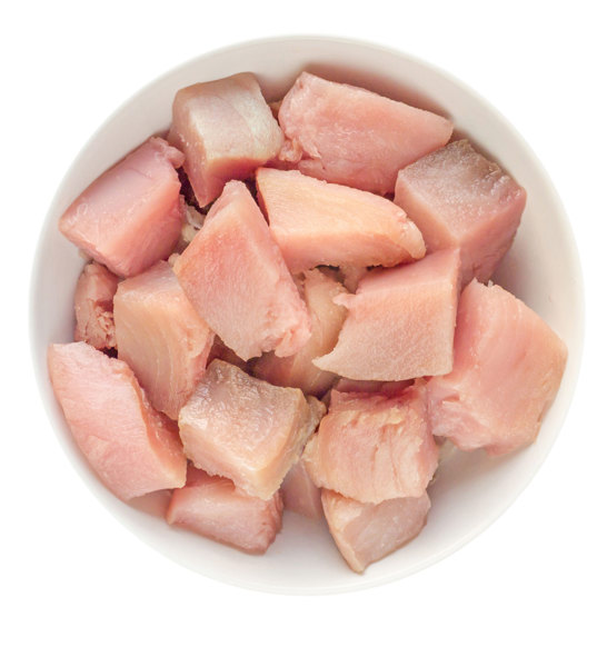 Dicing White Fish