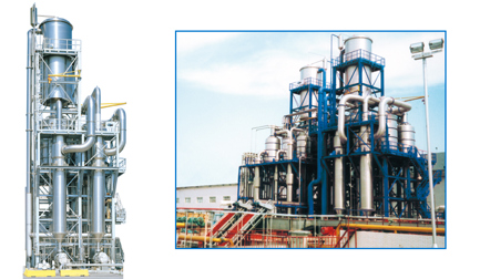 Verdampfer mit Zwangsumlauf