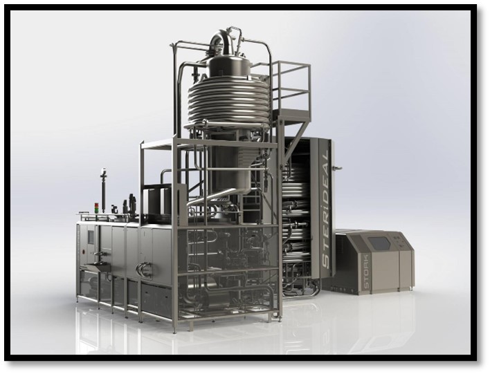 Figure 1 : JBT Marel UHT Skid with Homogenizer Figure 1 : JBT Marel UHT Skid with Homogenizer