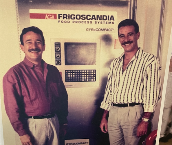 Cidrines' founders Manuel and Guillermo Cidre