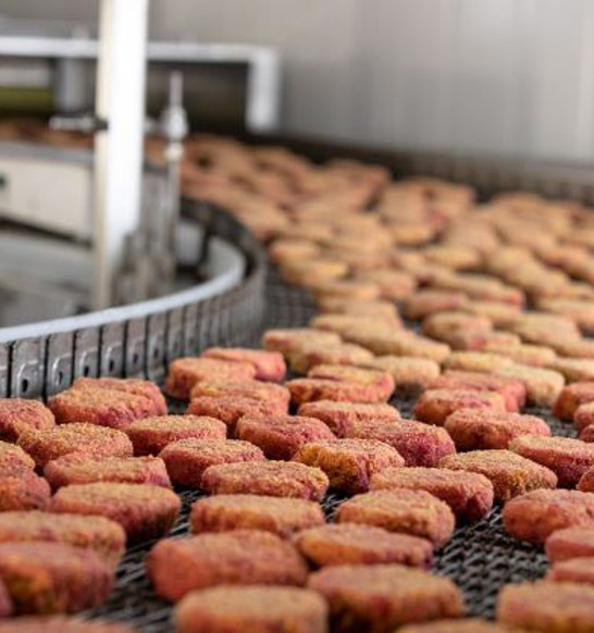Spiral Freeze Red Beet Burgers