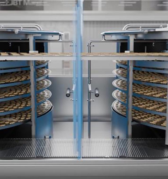 Double Drum Spiral Oven