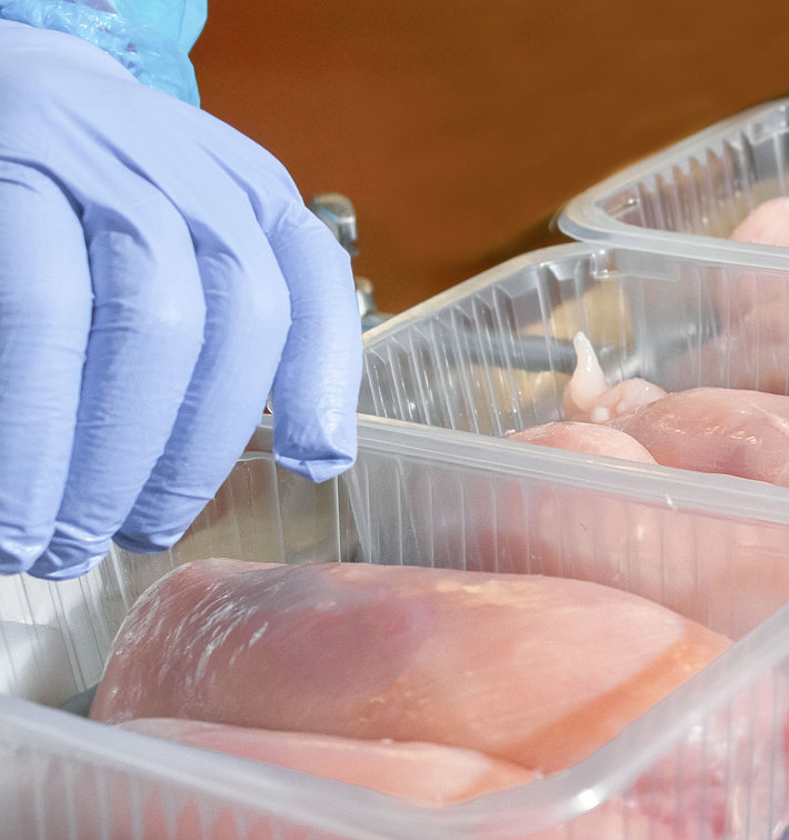 Plastic and other physical contaminants are hard for food producers to detect. Marel equipment can help.
